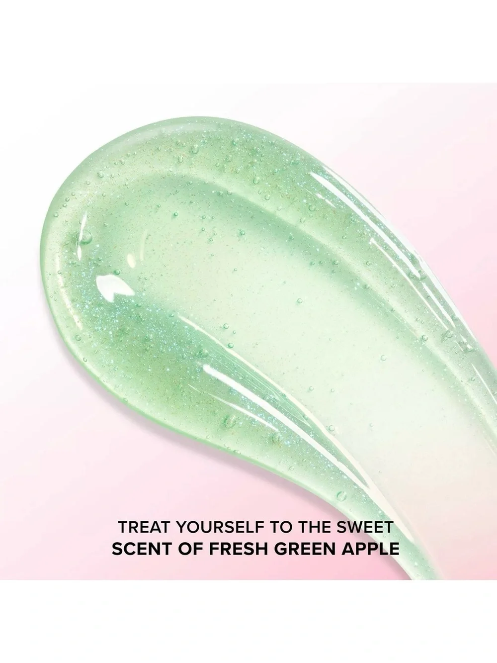 Too Faced Green Apple Kissing Jelly Gloss Juicy Lip Oil/Lip Gloss Hybrid